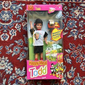 1993 VINTAGE -  BARBIE MCDONALD'S HAPPY MEAL TODD DOLL # 11475 MATTEL
